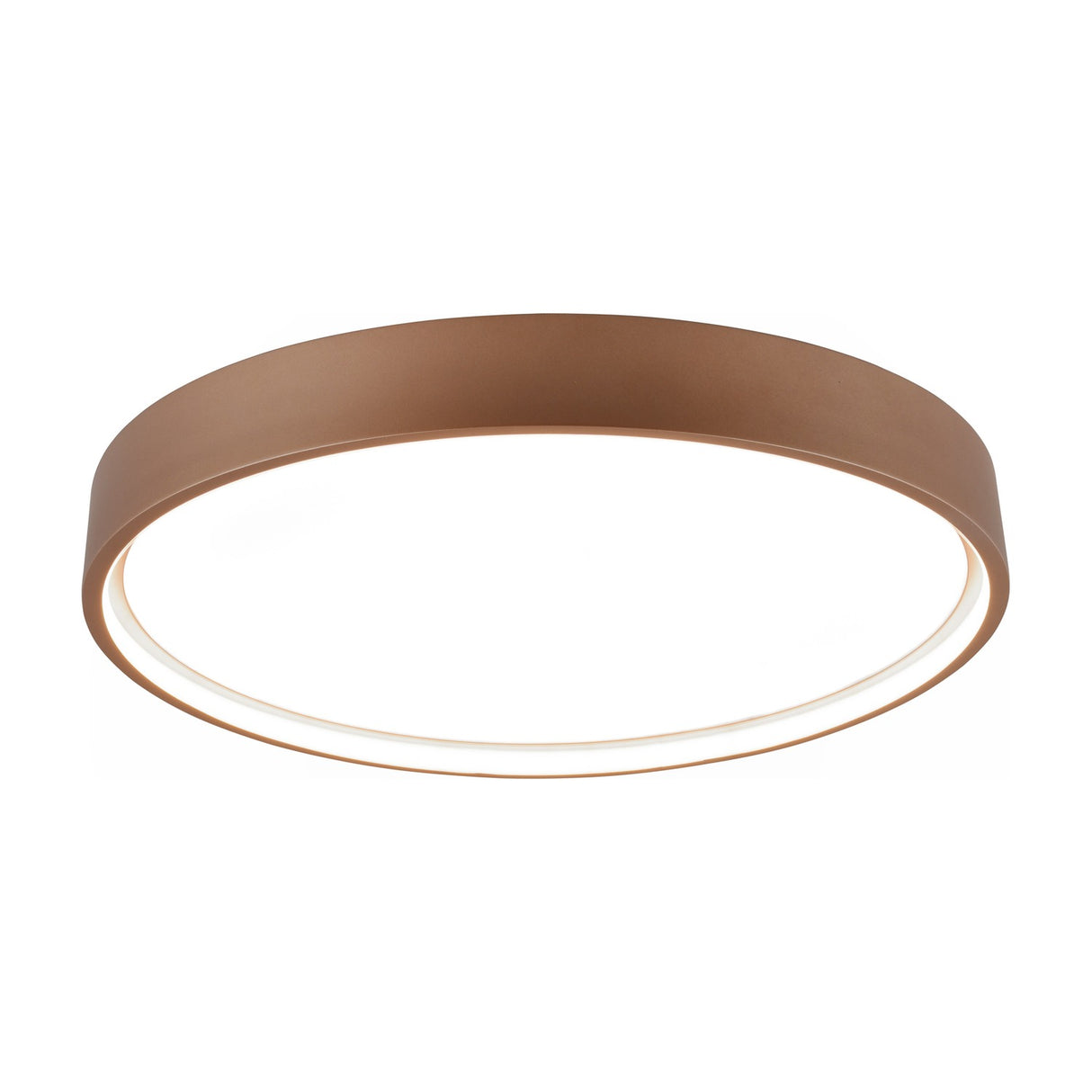 Doha LED Circular Ceiling Light – Coffee