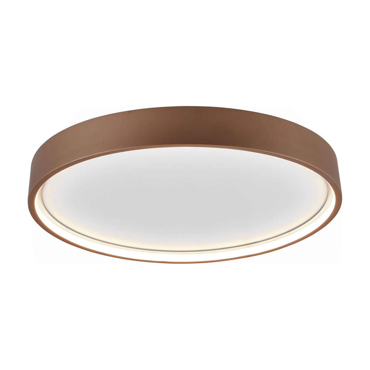 Doha LED Circular Ceiling Light – Coffee