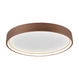 Doha LED Circular Ceiling Light – Coffee