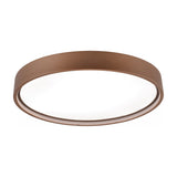 Doha LED Circular Ceiling Light – Coffee