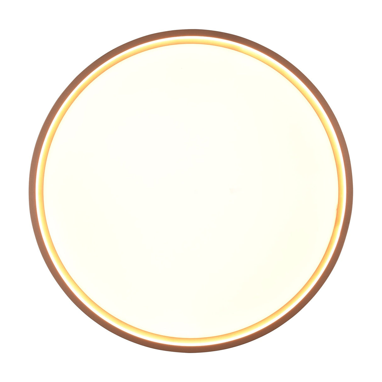 Doha LED Circular Ceiling Light – Coffee