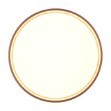 Doha LED Circular Ceiling Light – Coffee