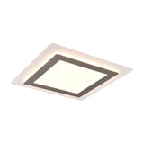 Morgan LED Square Ceiling Light – Satin Nickel