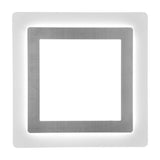 Morgan LED Square Ceiling Light – Satin Nickel