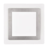 Morgan LED Square Ceiling Light – Satin Nickel