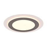 Morgan LED Remote Control Ceiling Light – Satin Nickel