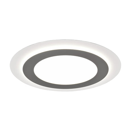 Morgan LED Remote Control Ceiling Light – Satin Nickel