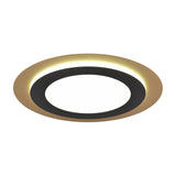 Morgan LED Remote Control Ceiling Light – Black & Gold