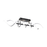 Sequence LED Ceiling Light – Brushed Aluminium