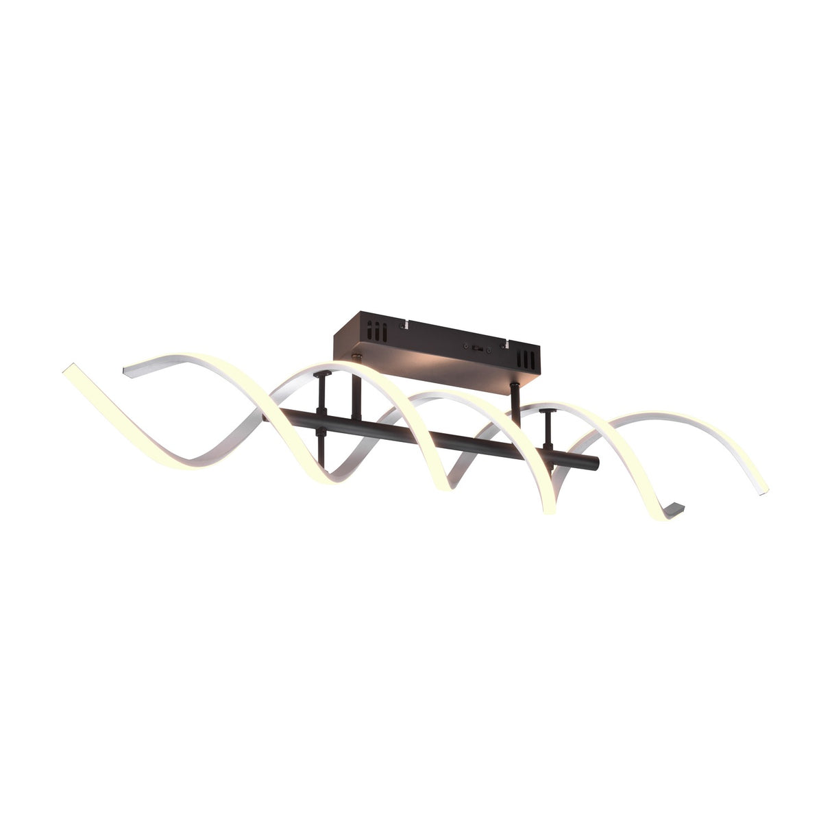 Sequence LED Ceiling Light – Brushed Aluminium