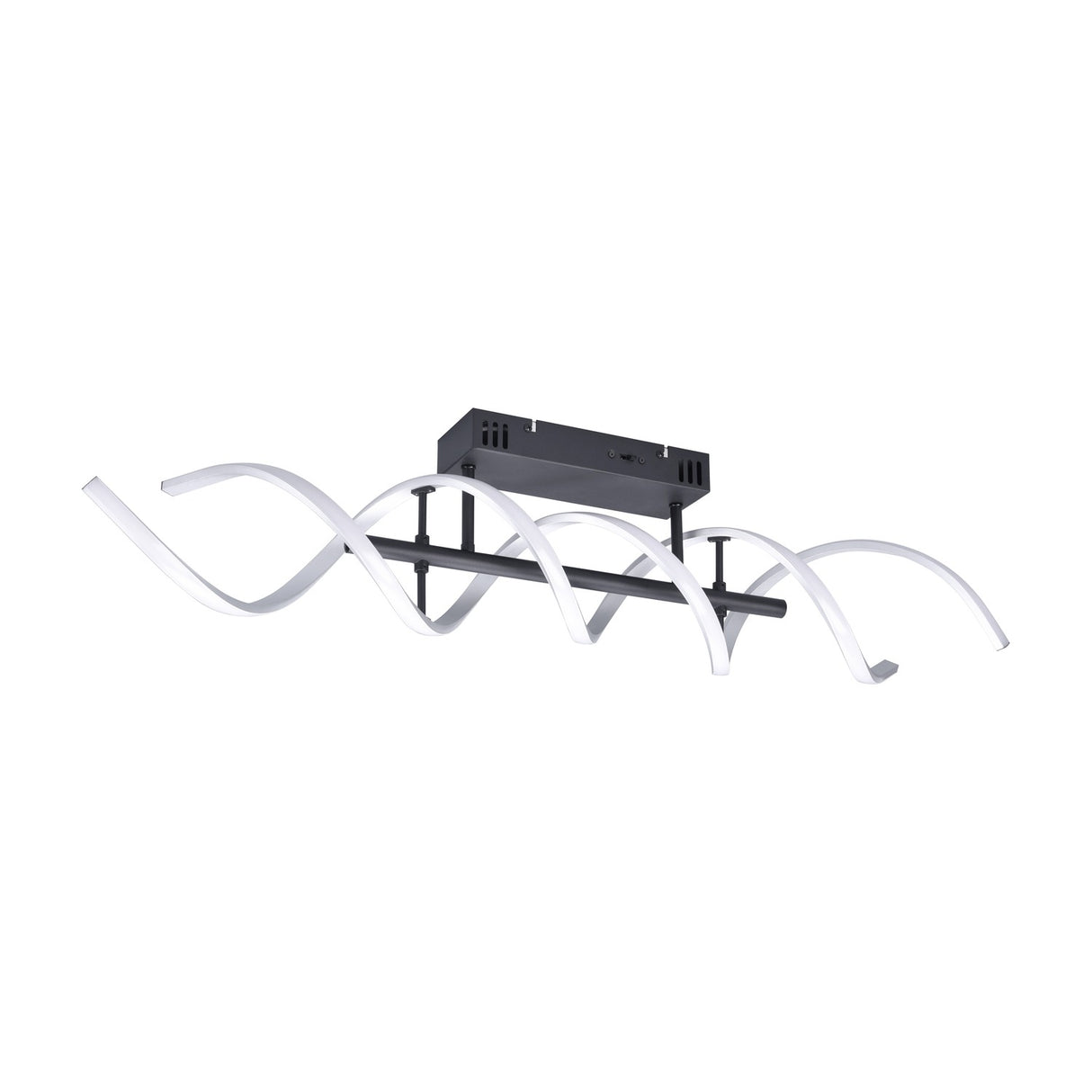 Sequence LED Ceiling Light – Brushed Aluminium