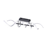 Sequence LED Ceiling Light – Brushed Aluminium