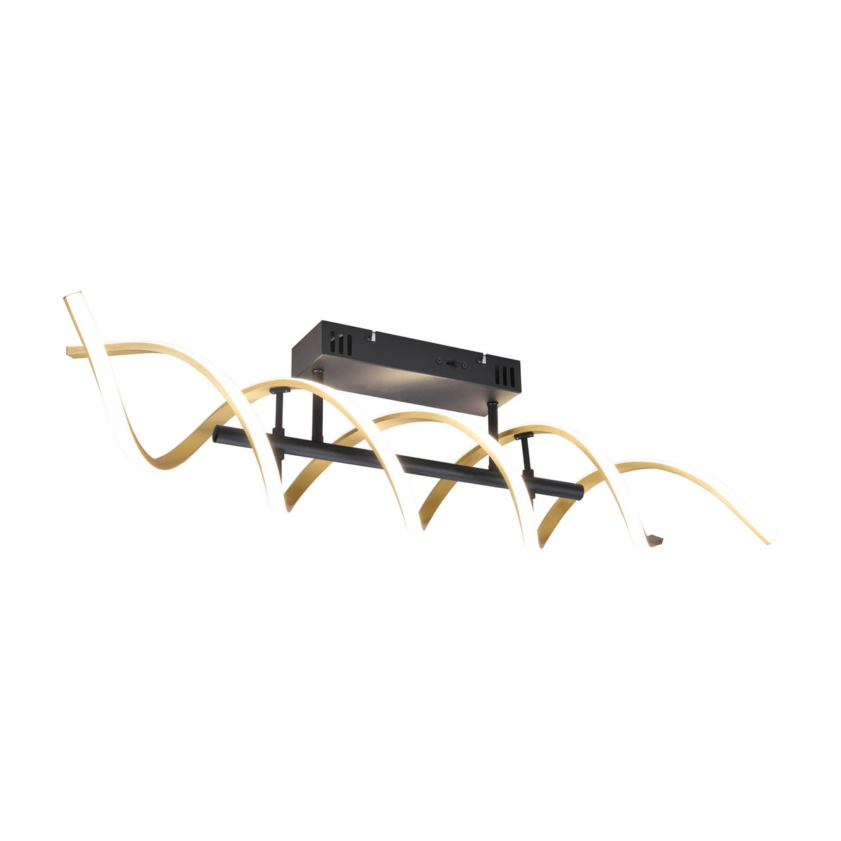 Sequence LED Ceiling Light – Satin Brass