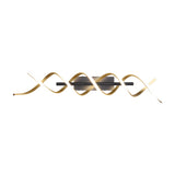 Sequence LED Ceiling Light – Satin Brass
