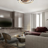 Caya LED Ceiling Light – Satin Brass