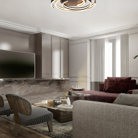 Caya LED Ceiling Light – Satin Brass