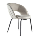 Nim Dining Chair - Stone and Black
