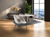 Nim Dining Chair - Stone and Black