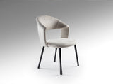 Willy Dining Chair - Stone and Black