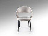 Willy Dining Chair - Stone and Black