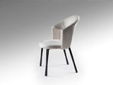 Willy Dining Chair - Stone and Black