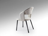 Willy Dining Chair - Stone and Black