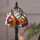 Merriworth Mini Tiffany Table Lamp - Multicoloured