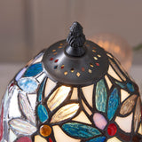 Merriworth Mini Tiffany Table Lamp - Multicoloured