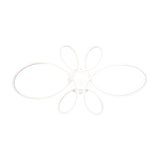 Fly 5 Light LED Circular Ceiling Light – Matt White