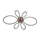 Fly 5 Light LED Circular Ceiling Light – Matt Black