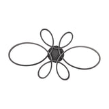 Fly 5 Light LED Circular Ceiling Light – Matt Black