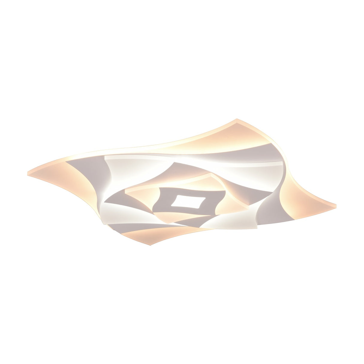 Akita LED Remote Control Ceiling Light – Matt White