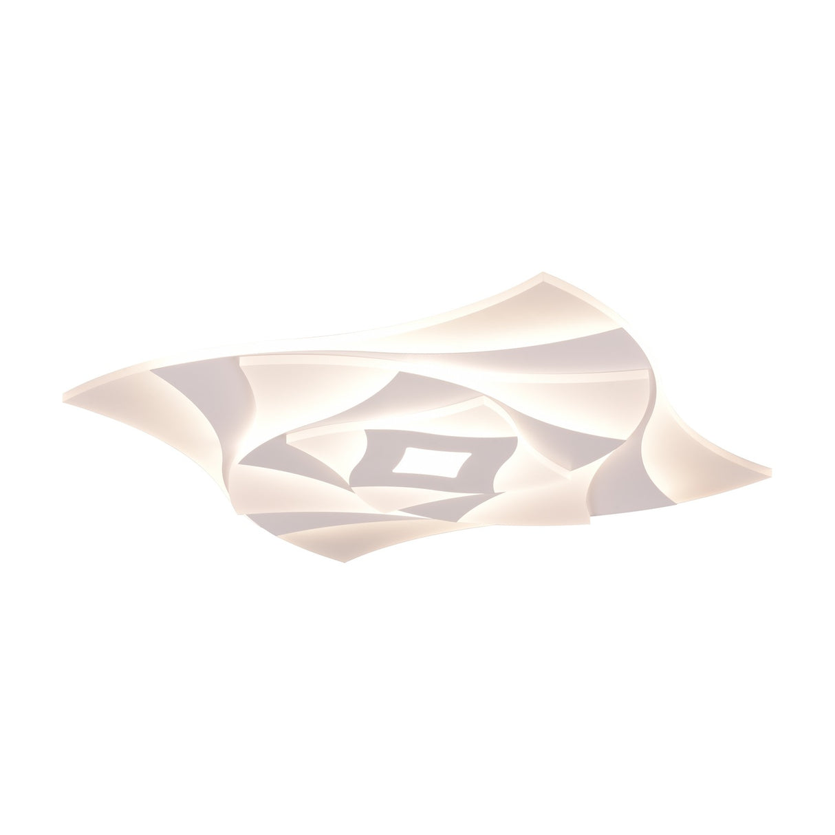 Akita LED Remote Control Ceiling Light – Matt White