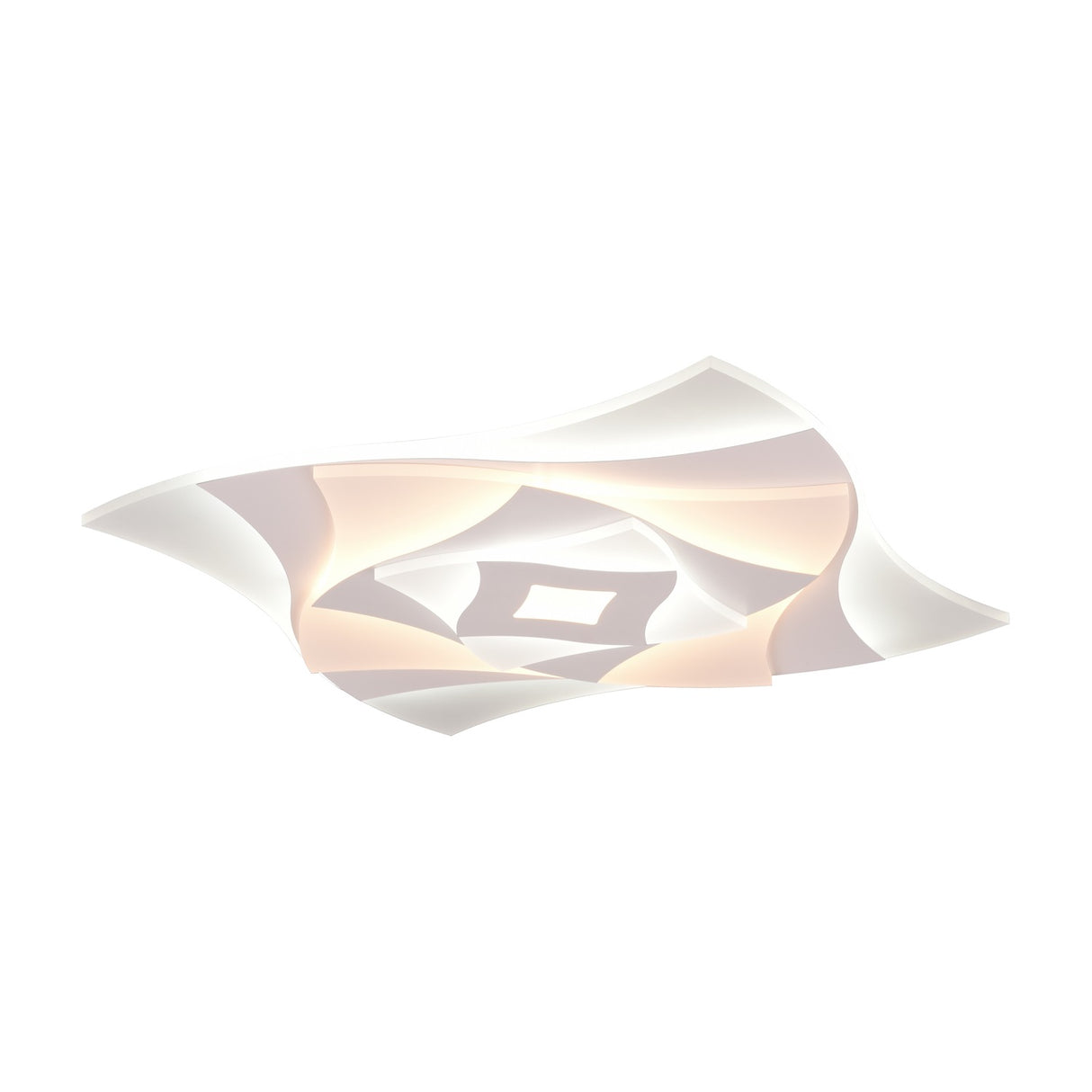 Akita LED Remote Control Ceiling Light – Matt White