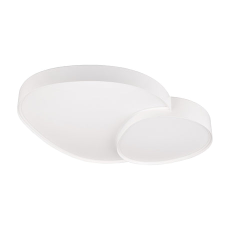 Rise 77cm LED Round Ceiling Light – Matt White