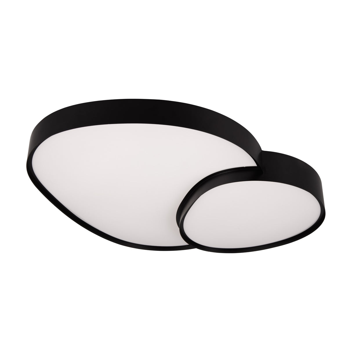 Rise 77cm LED Remote Control Ceiling Light – Matt Black