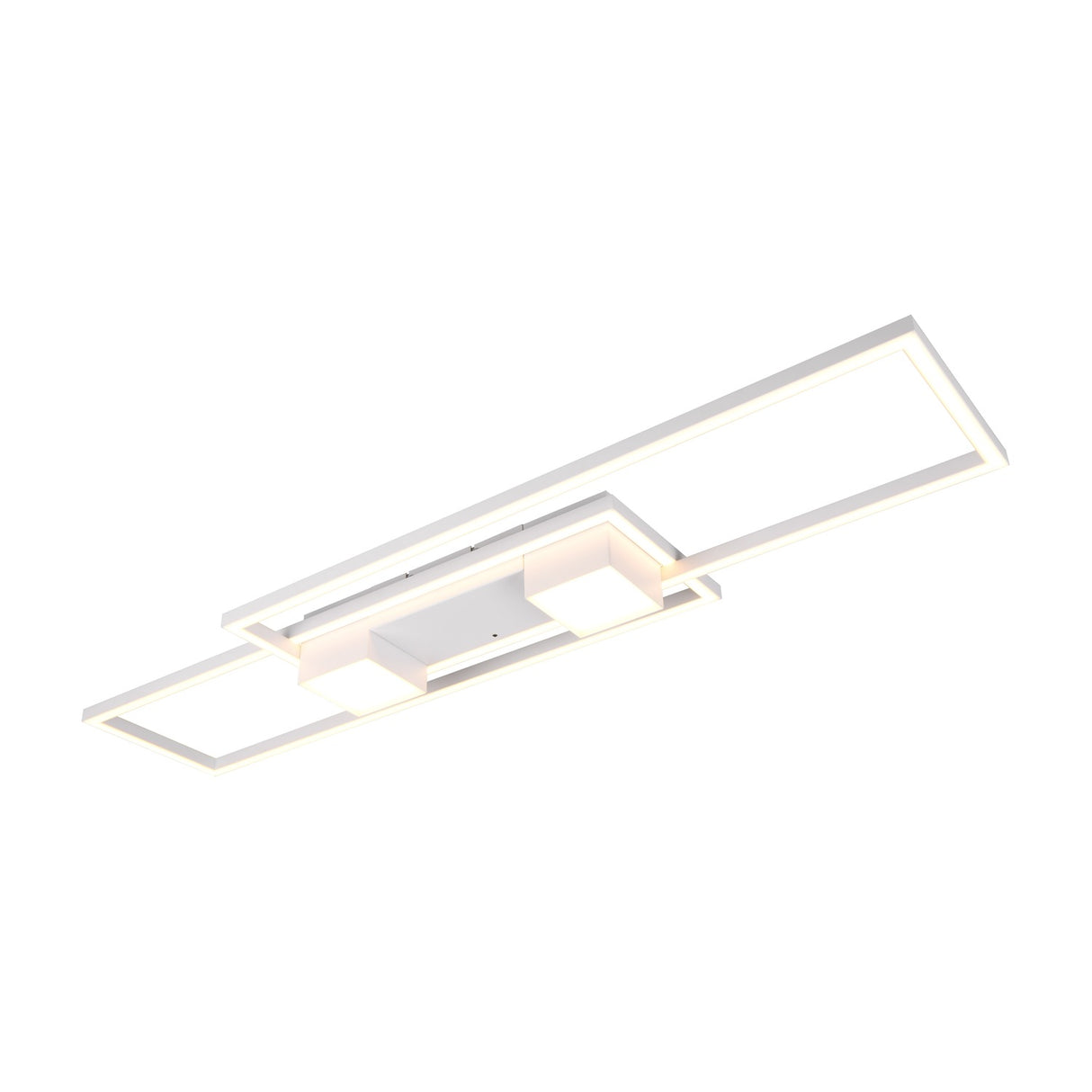 Albany 2 Light LED Circular Ceiling Light – Matt White