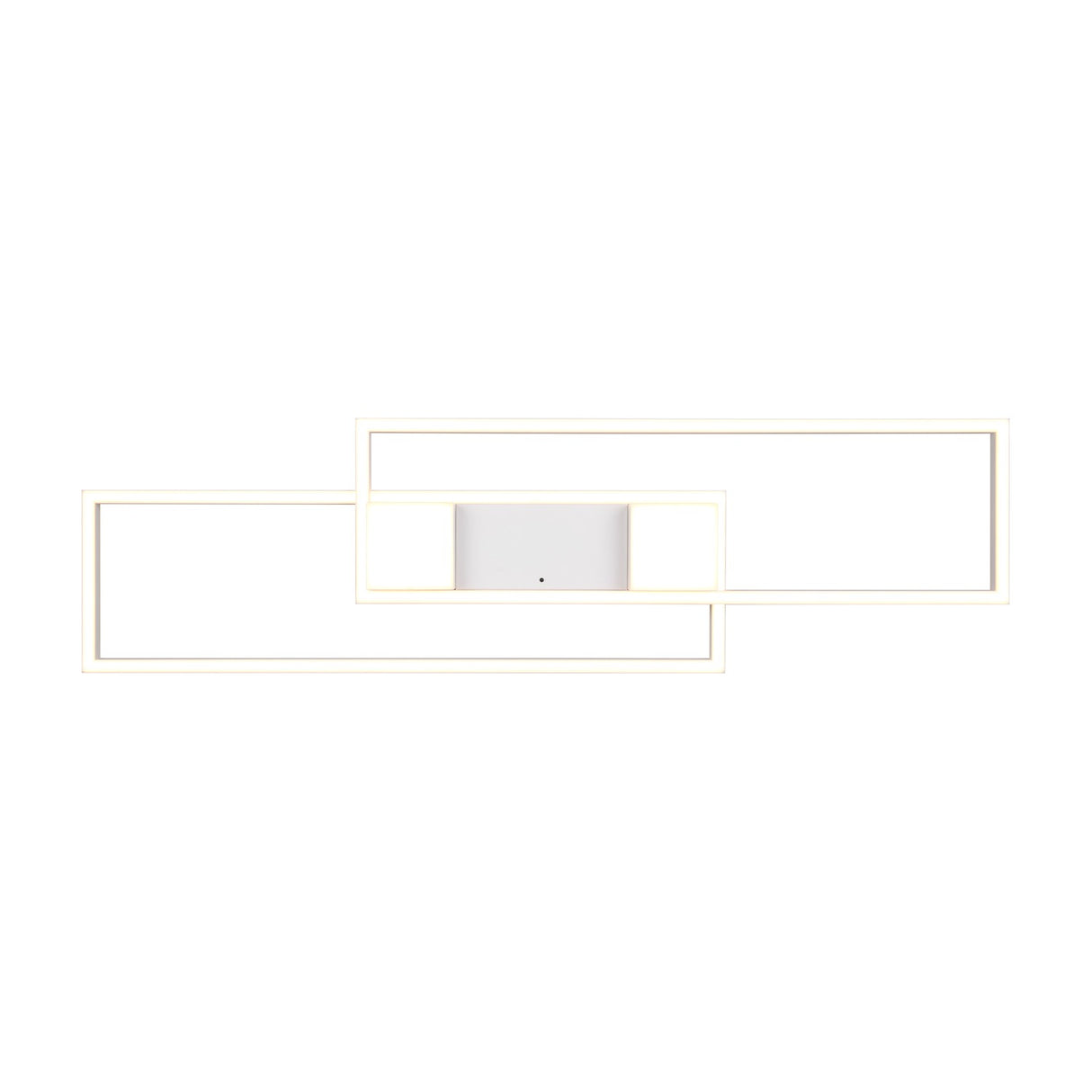 Albany 2 Light LED Circular Ceiling Light – Matt White