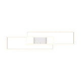 Albany 2 Light LED Circular Ceiling Light – Matt White