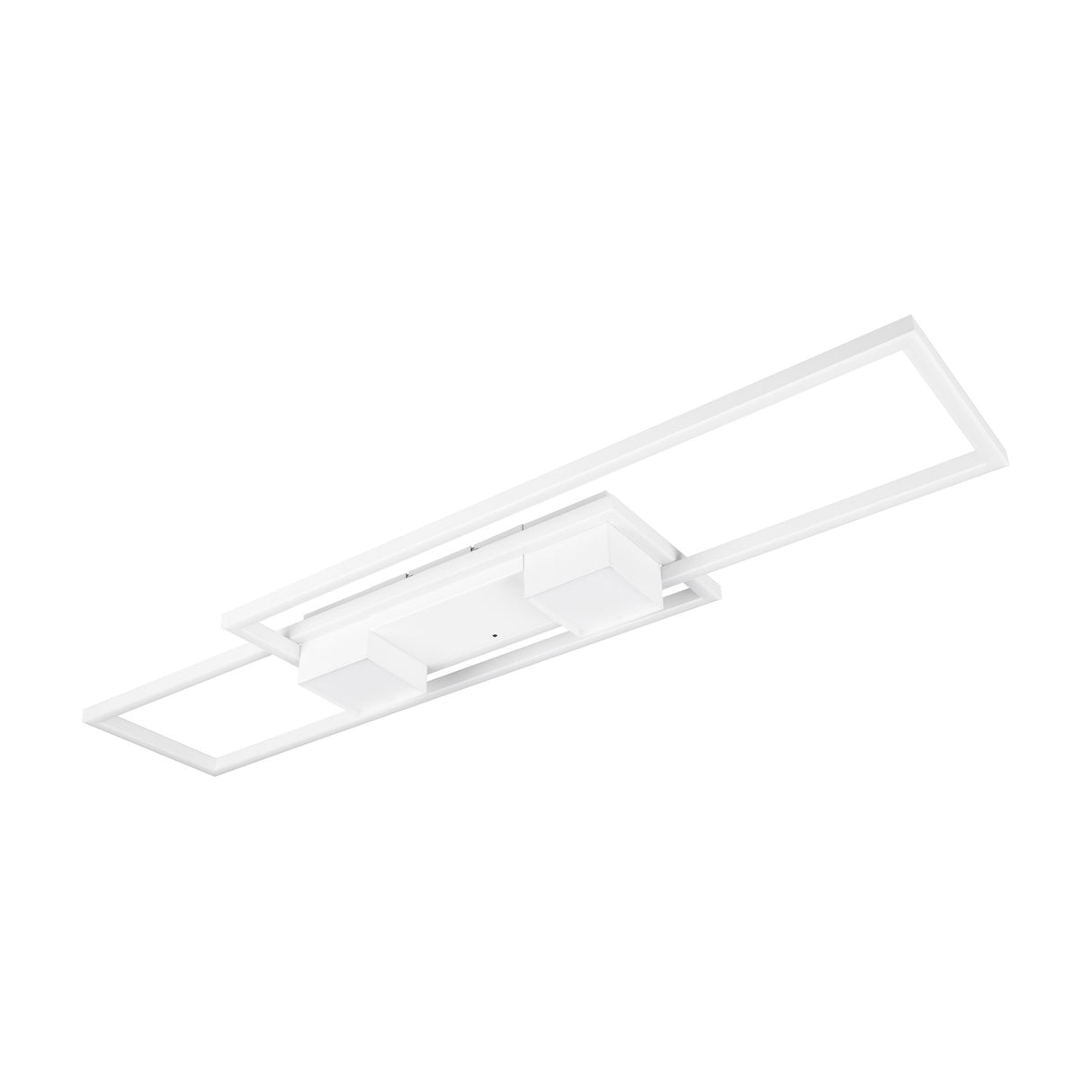 Albany 2 Light LED Circular Ceiling Light – Matt White