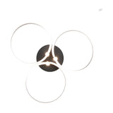 Caruso 3 Light LED Ceiling Light – Brushed Aluminium