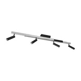 Zeno 5 Light LED Linear Ceiling Light – Brushed Aluminium