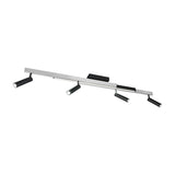 Zeno 5 Light LED Linear Ceiling Light – Brushed Aluminium