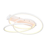 Darvin 2 Light LED Circular Ceiling Light – Matt White