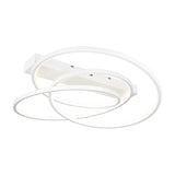 Darvin 2 Light LED Circular Ceiling Light – Matt White