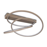 Darvin 2 Light LED Circular Ceiling Light – Taupe