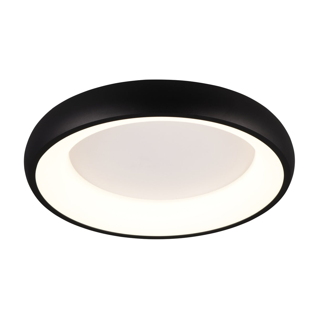 Cardona LED Round 46cm Ceiling Light – Matt Black