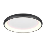 Cardona LED Circular Ceiling Light – Matt Black