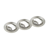 Jura 3 Light Downlight – Satin Nickel