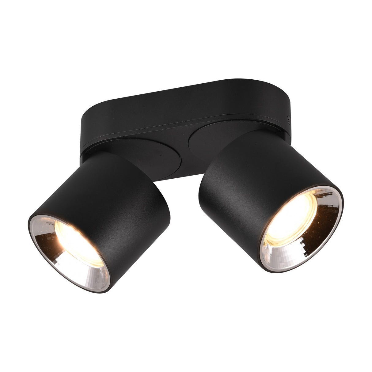 Guayana 2 Light Ceiling Light – Matt Black